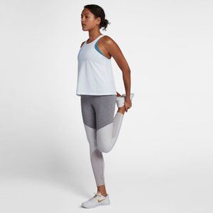 Nike Dry Elevated Elastika Training Tank Top White